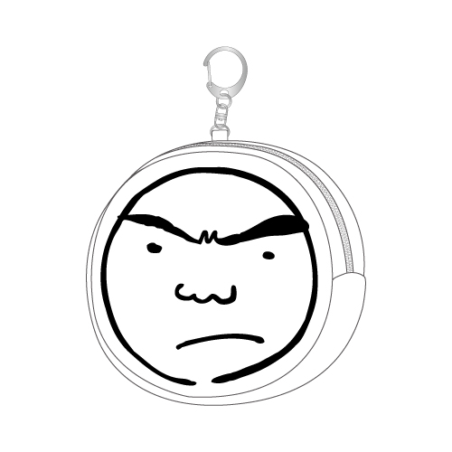 “まだまだいくよ”かんしゃくもちくんミニポーチ