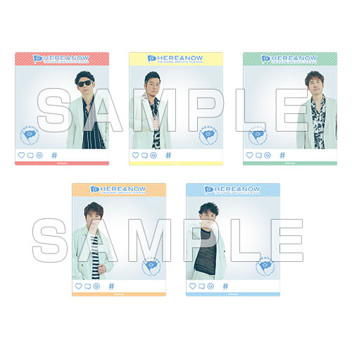 “HERE & NOW”クリアカードセット