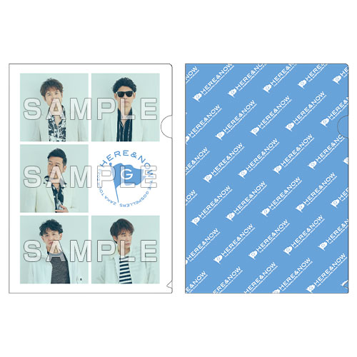 “HERE & NOW”チャリティークリアファイルセット