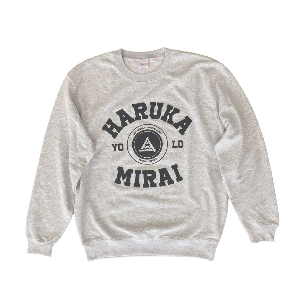 YOLO パフスウェット【アッシュ】