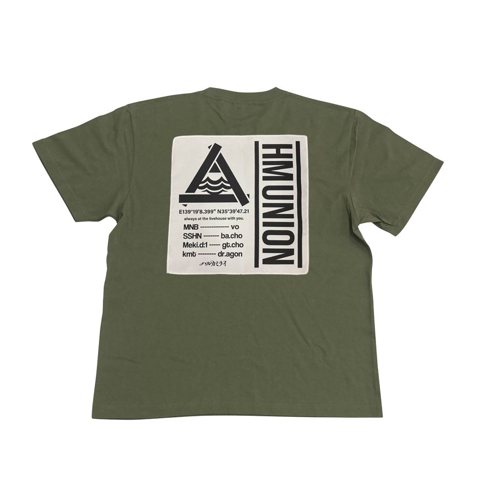 BIG NAMETAG Tee【カーキ】