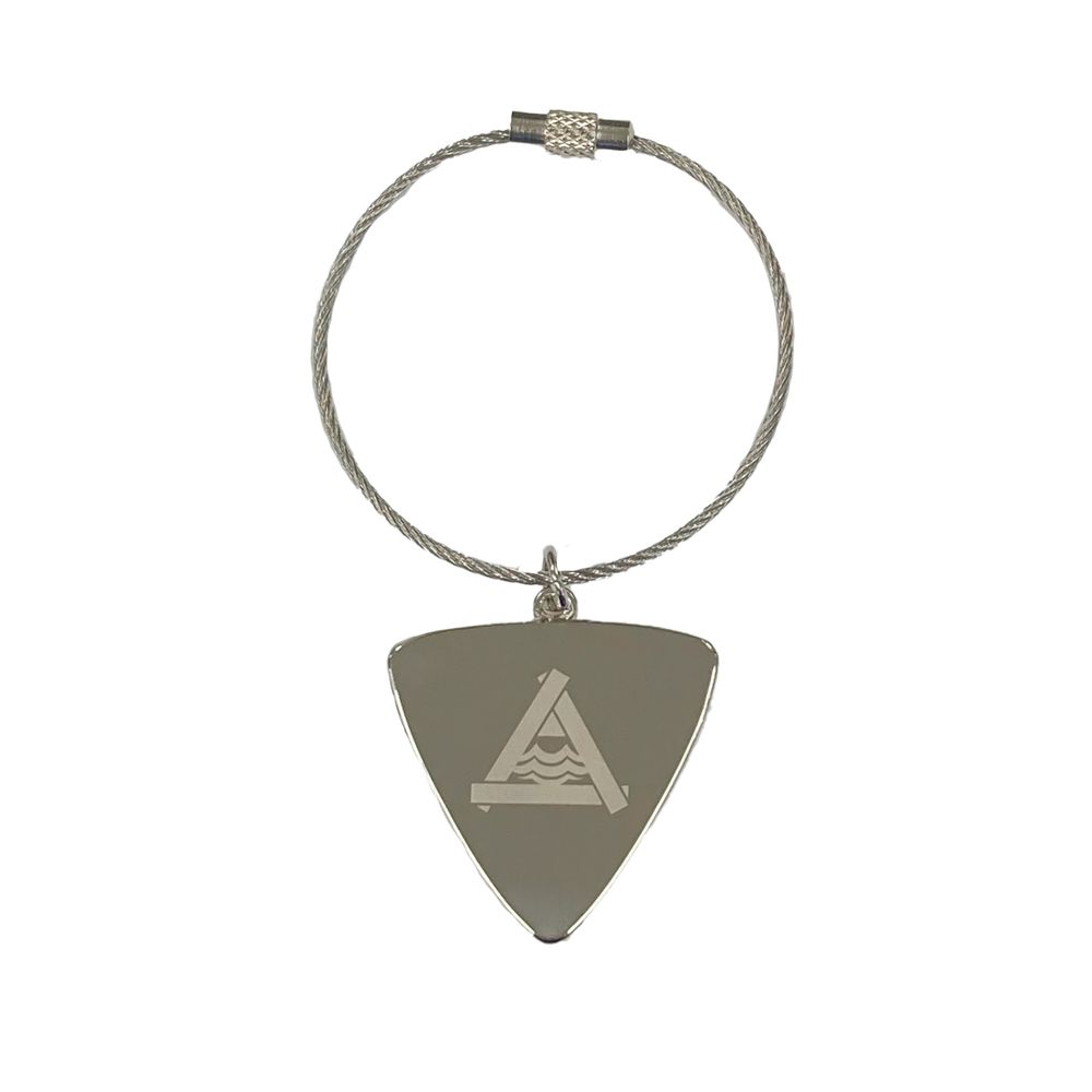 メタルピックキーリング【A-ロゴ】