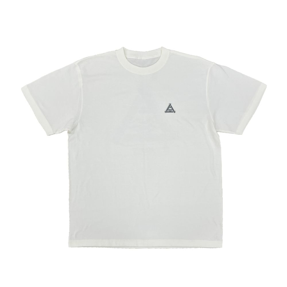 ロゴ Tee(2025.04～)【バニラホワイト×グレーロゴ】