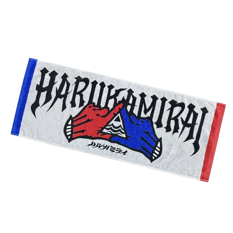 ハンドロゴフェイスタオル