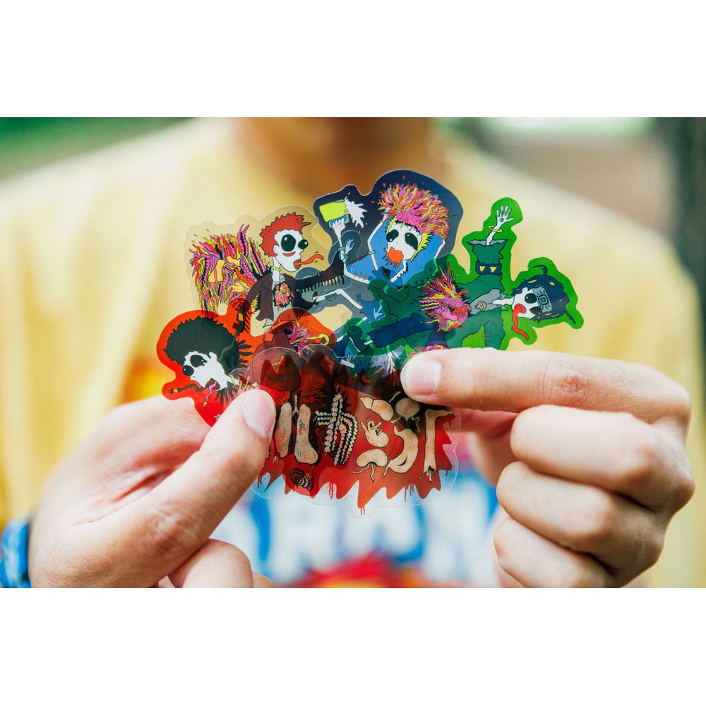 クリアステッカーセット(ぐろ)