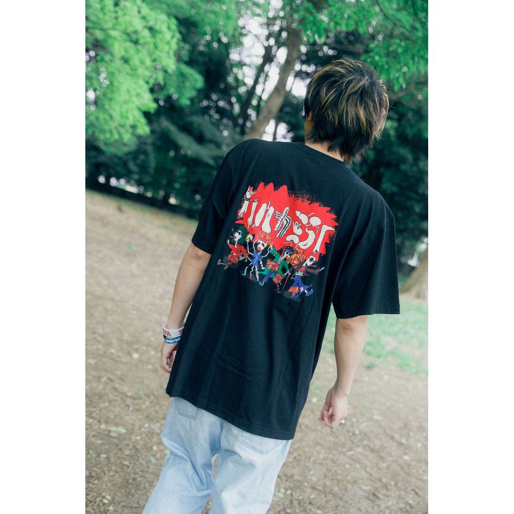 ぐろ Tee【ブラック】