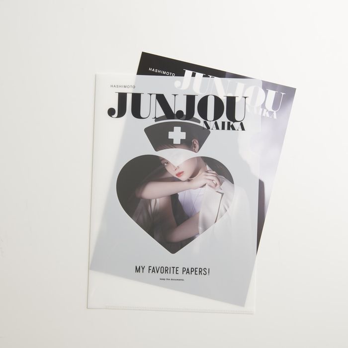 クリアファイル(ポスター差し込み仕様)/ブラック