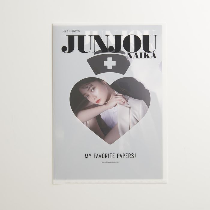 クリアファイル(ポスター差し込み仕様)/ブラック