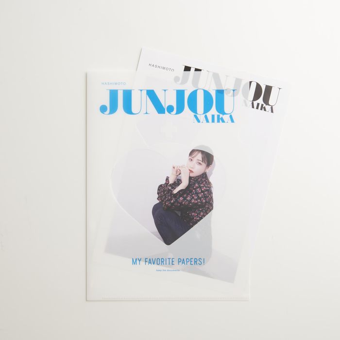 クリアファイル(ポスター差し込み仕様)/ブルー