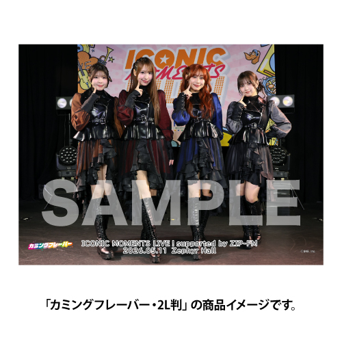 「ICONIC MOMENTS LIVE！supported by ZIP-FM」撮って出し写真