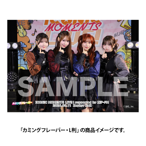 「ICONIC MOMENTS LIVE！supported by ZIP-FM」撮って出し写真