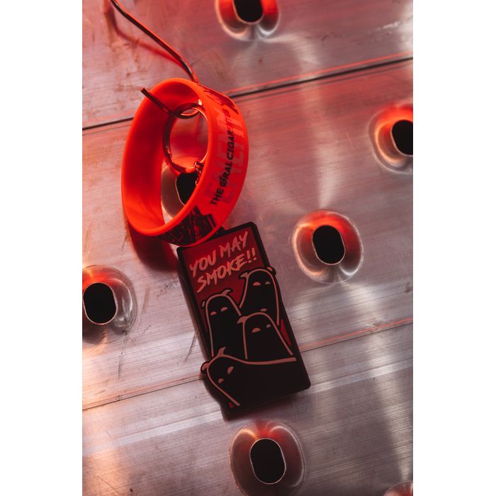 YOU MAY SMOKE ラバーキーホルダー/#ENEMY