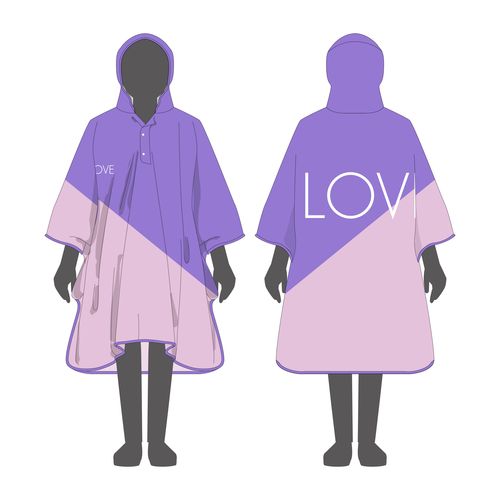 イコノイジョイ2023 ＝LOVEレインポンチョ