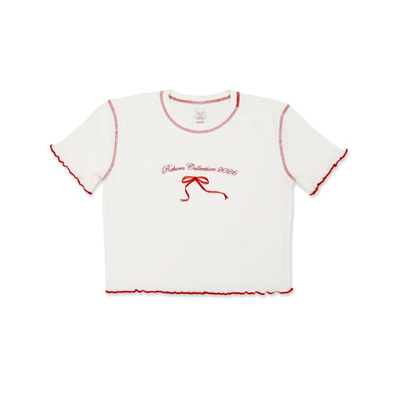 【REBORN Collection 2026 -Tied Icons-】クロップドTシャツ