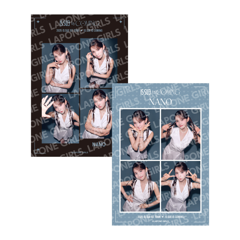 【事後販売】4CUT PHOTO SET(NANO)