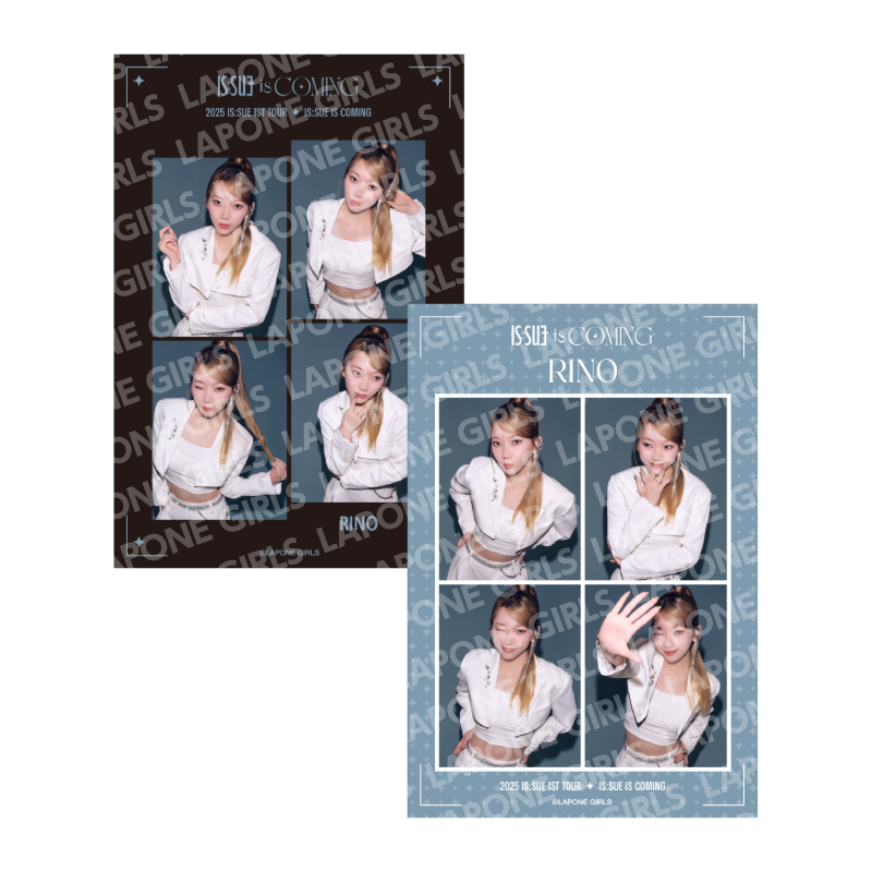 【事後販売】4CUT PHOTO SET(RINO)