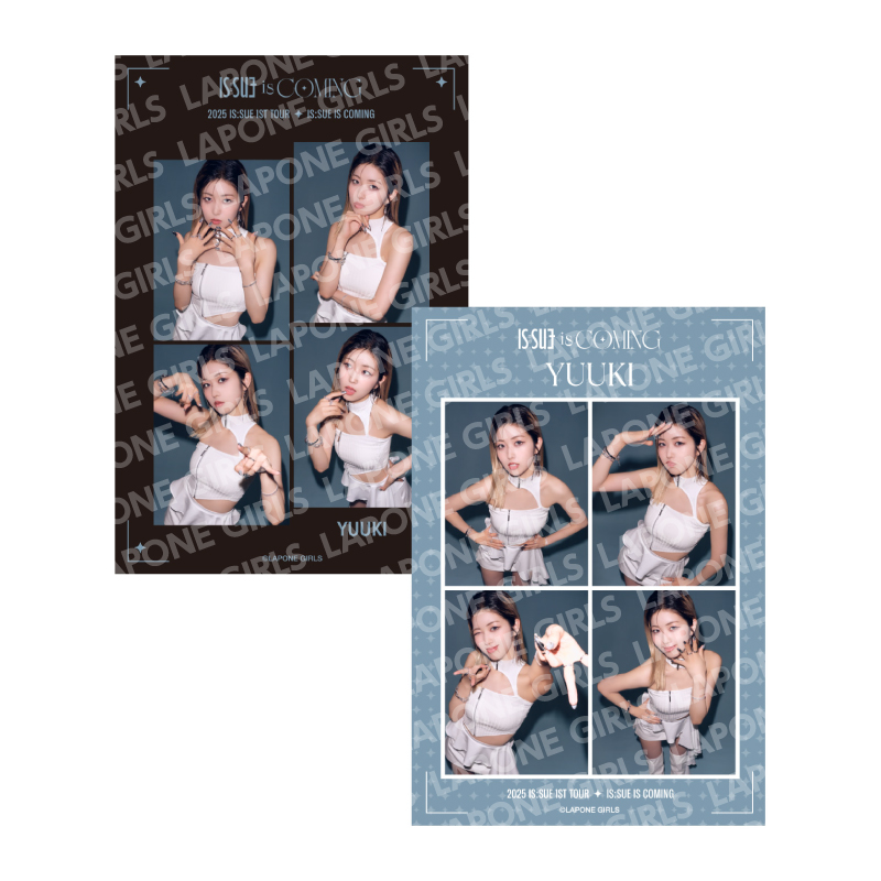 【事後販売】4CUT PHOTO SET(YUUKI)