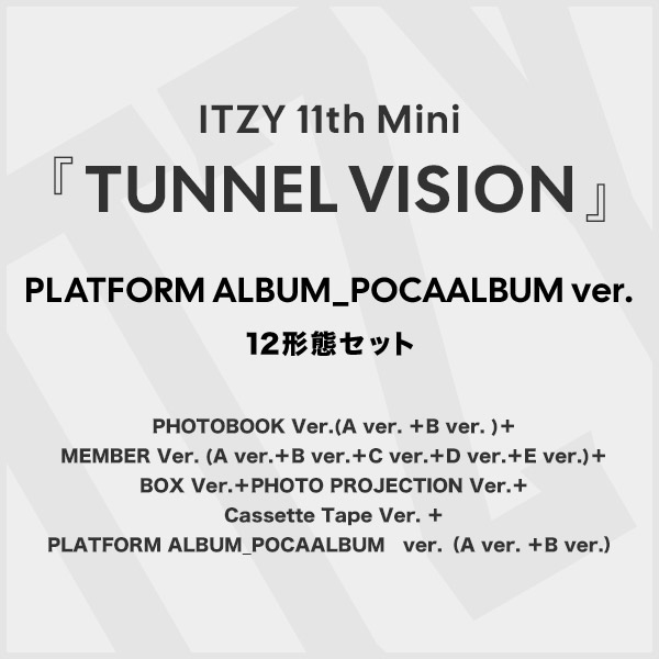 『TUNNEL VISION』（輸入）12形態セット
