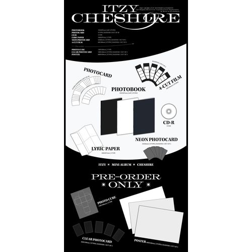 ITZY　NEW MINI ALBUM 『CHESHIRE』(輸入盤)STANDARD
