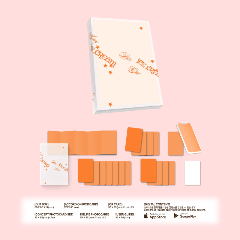 『ICE CREAM』（輸入盤）POCAALBUM Ver.