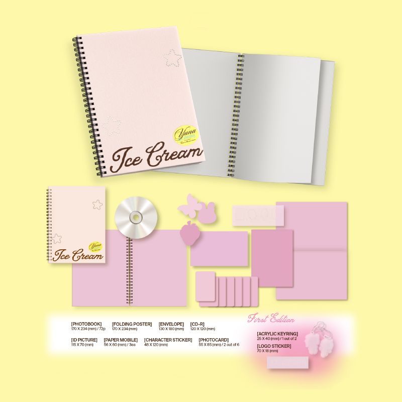 『ICE CREAM』（輸入盤）Photobook Ver. 2形態セット