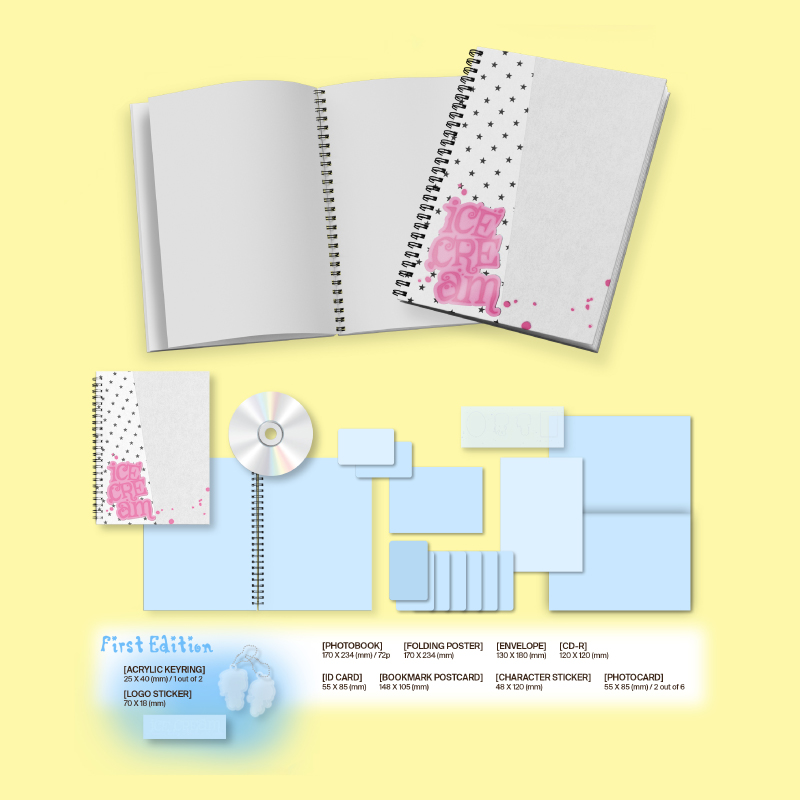 『ICE CREAM』（輸入盤）Photobook Ver. 2形態セット