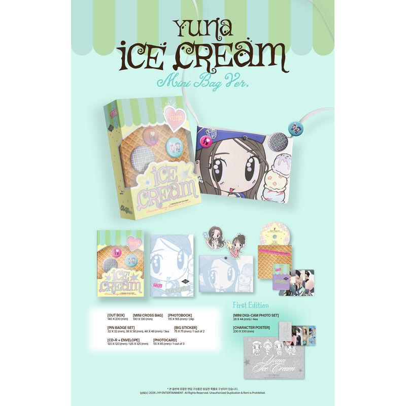 『ICE CREAM』（輸入盤）MINI BAG Ver.