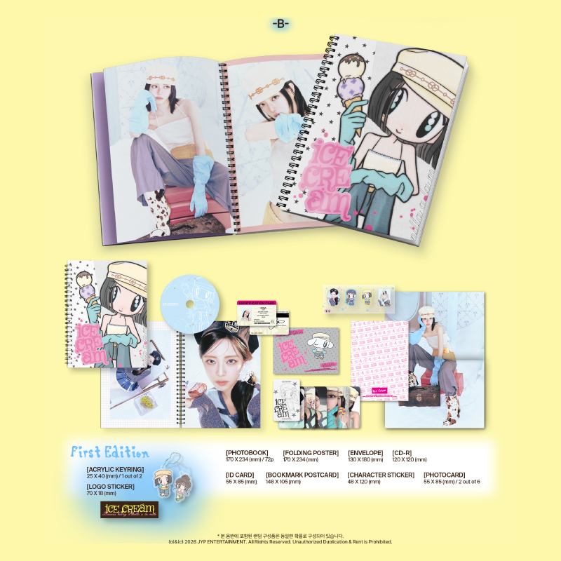 『ICE CREAM』（輸入盤）全形態セット