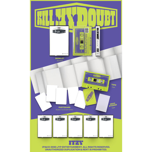 ITZY MINI ALBUM <KILL MY DOUBT>（輸入盤）全形態セット