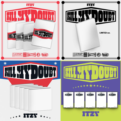 ITZY MINI ALBUM <KILL MY DOUBT>（輸入盤）全形態セット