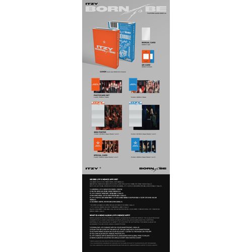 ITZY　NEW MINI ALBUM 『BORN TO BE』(輸入盤) PLATFORM ALBUM_NEMO　VER.