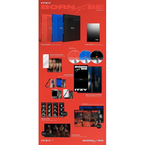 ITZY　NEW MINI ALBUM 『BORN TO BE』(輸入盤) STANDARD