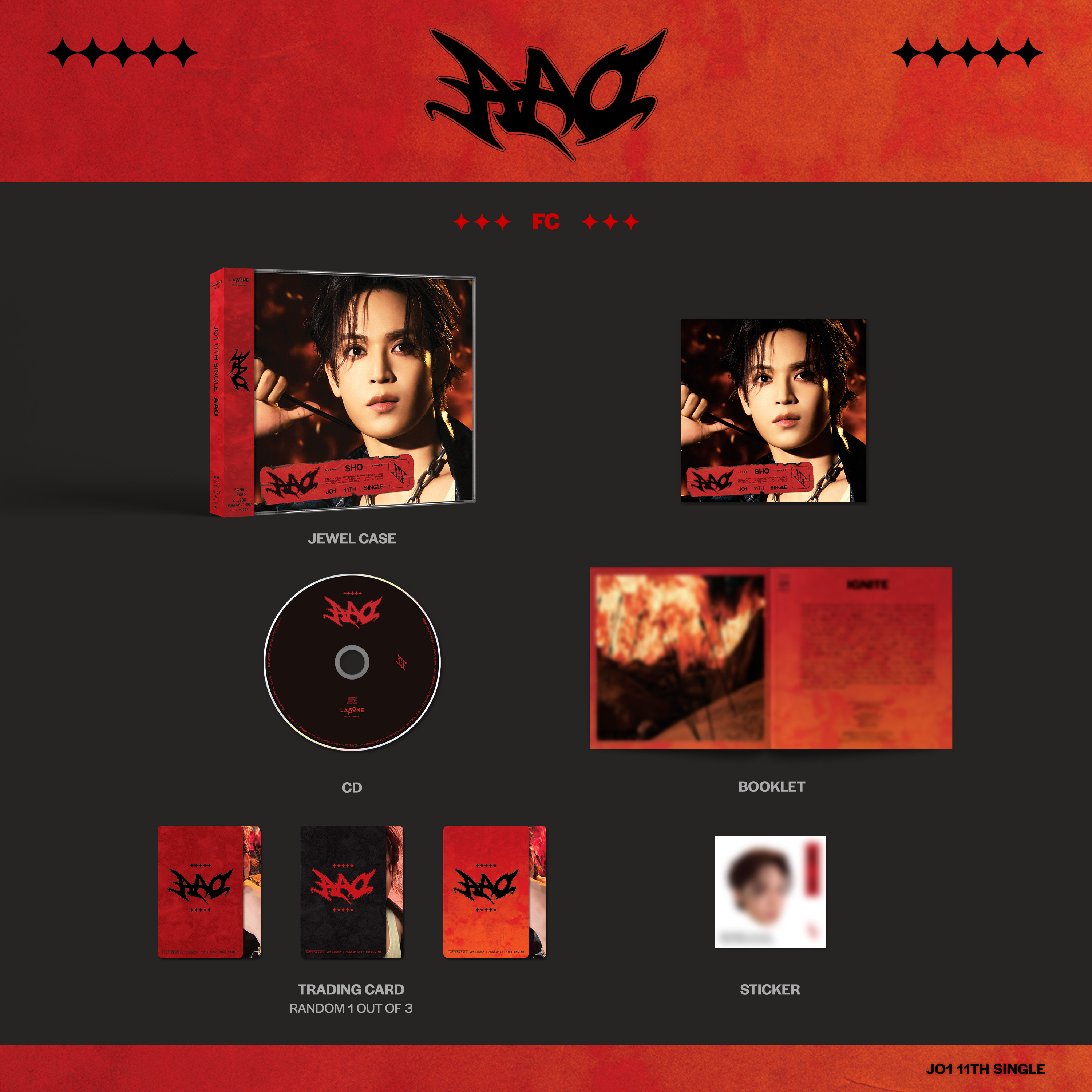 『AAO』【FC限定盤 SHO ver.】