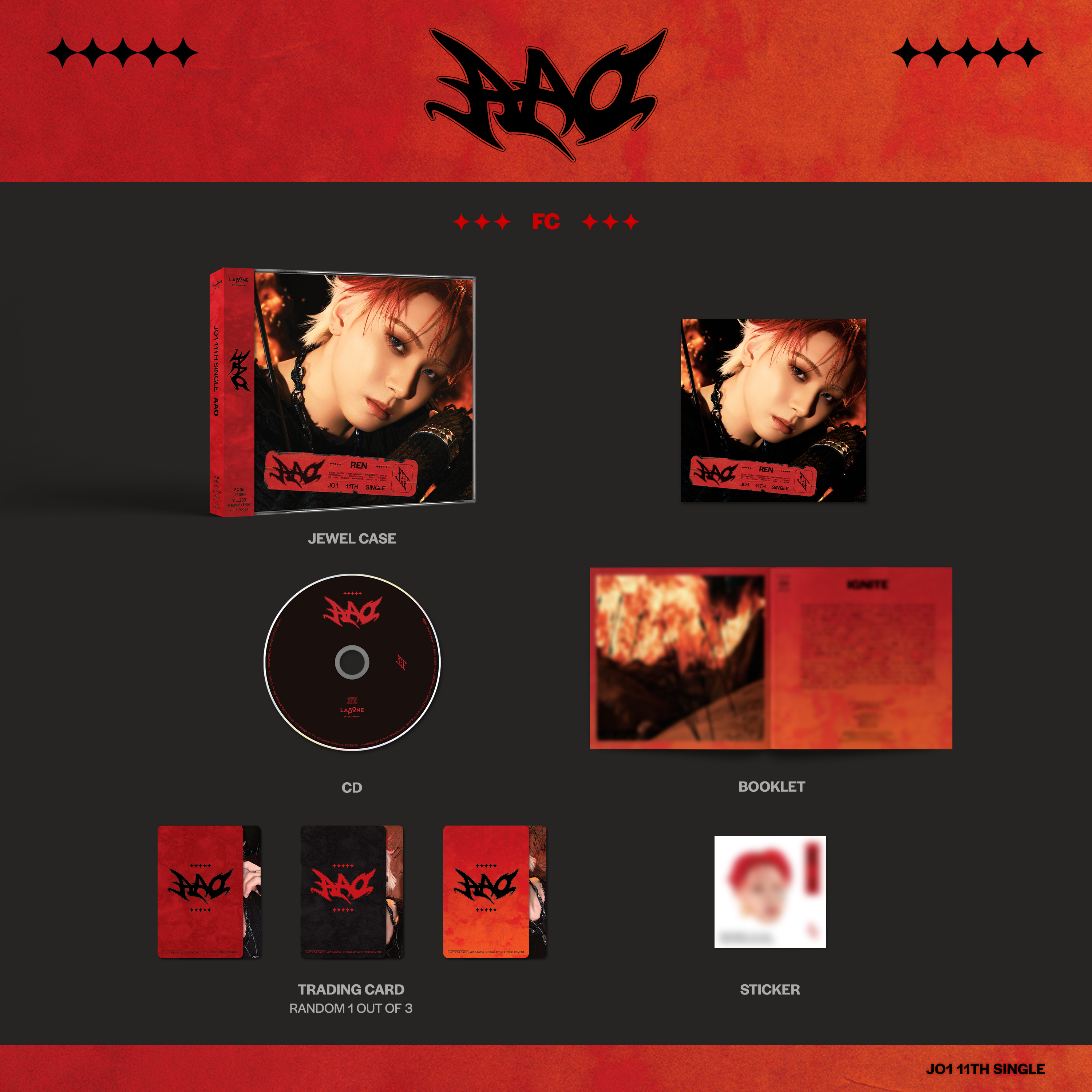 『AAO』【FC限定盤 REN ver.】