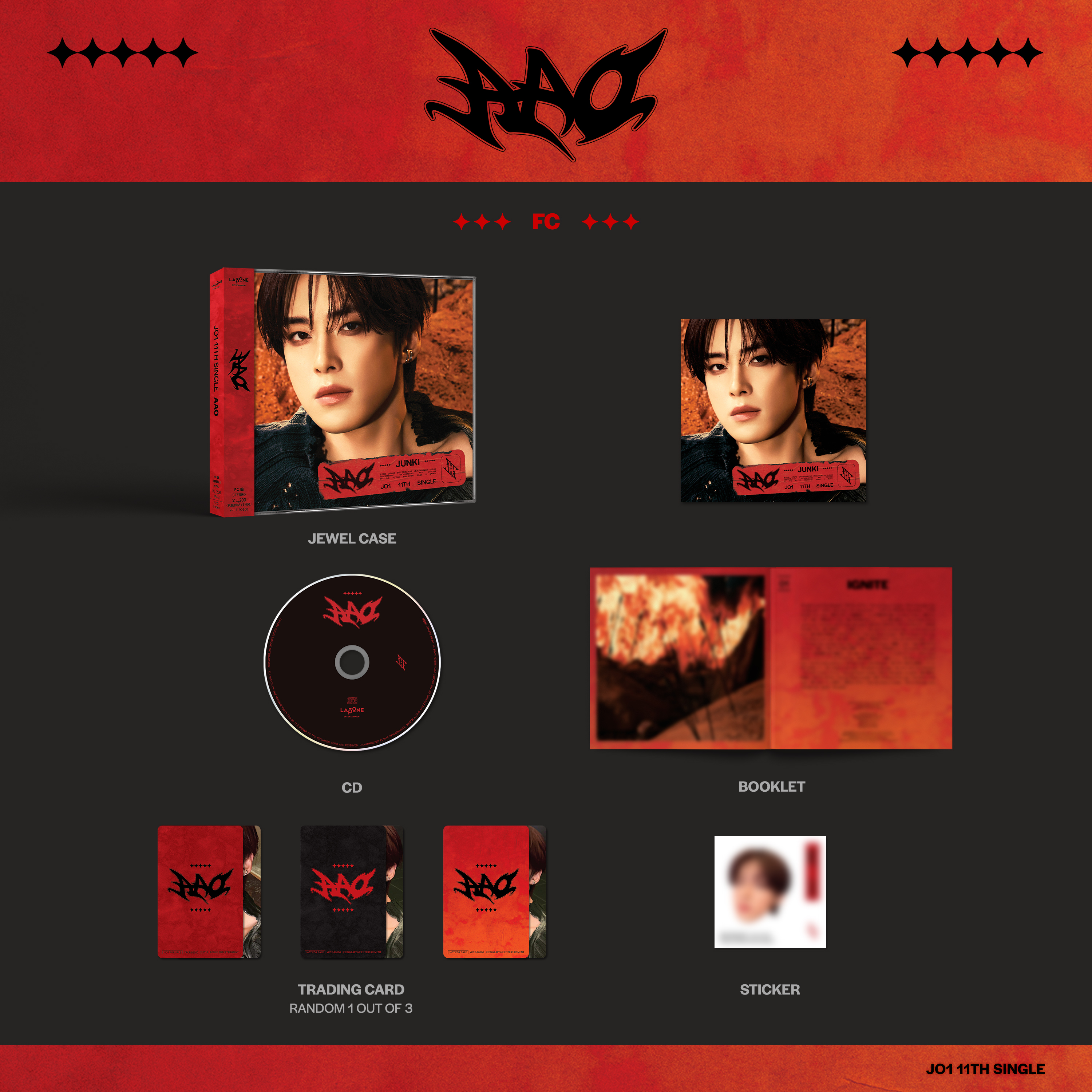 『AAO』【FC限定盤 JUNKI ver.】