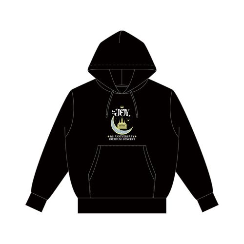 3周年記念パーカー(ブラック)