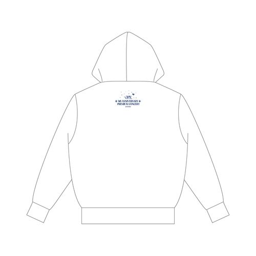 3周年記念パーカー(ホワイト)