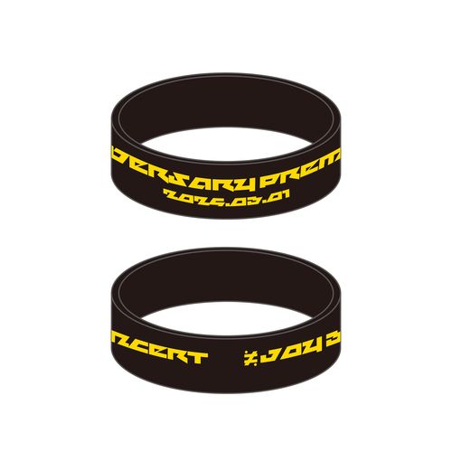 3周年記念ラバーバンド