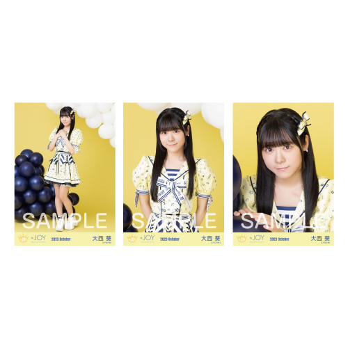 生写真セット(「イコノイジョイ 2023」衣装)