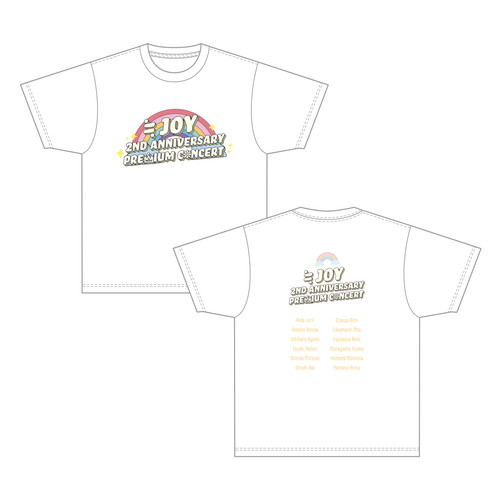 2周年記念Tシャツ