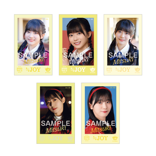 商品詳細ページ | ≒JOY OFFICIAL SHOP | ≒JOY ミニフォトカード Vol.5