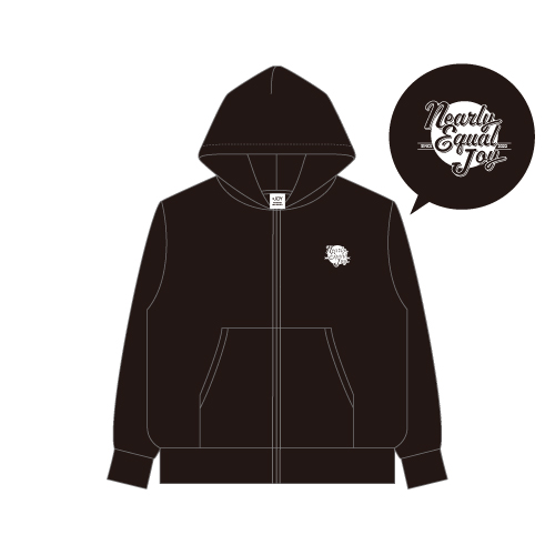 ≒JOY ジップパーカー