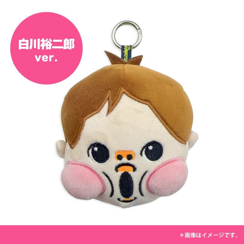 【純烈】顔面ぬいぐるみ【白川裕二郎】