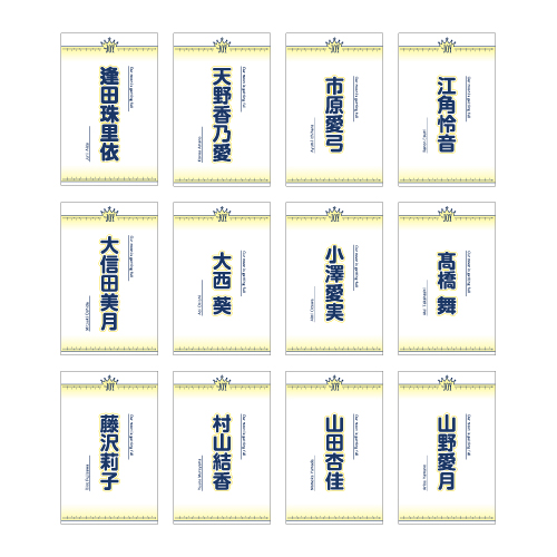 ≒JOY 全国ツアー2025 個別ペンライトフィルム