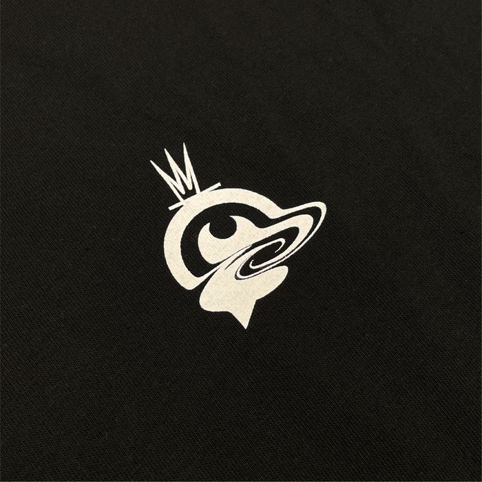 PD'22 × OLI WARPビッグシルエットTシャツ/ブラック