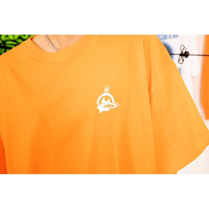 PD'22 × OLI WARPビッグシルエットTシャツ/ブラック
