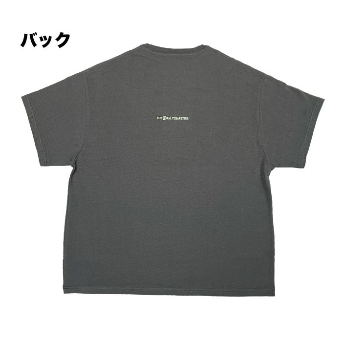 PD'22 × SIVA(MUZE) アムレットビッグシルエットTシャツ/スミクロ