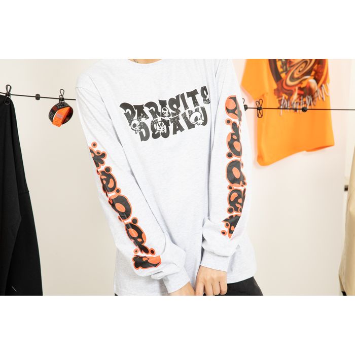 PD'22 × COIN PARKING DELIVERY 目黒さんロンT/グレー