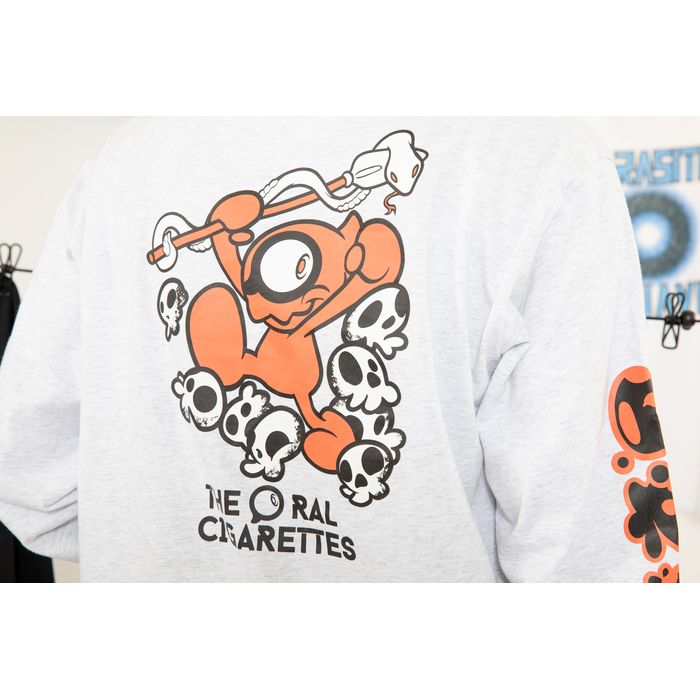 PD'22 × COIN PARKING DELIVERY 目黒さんロンT/グレー