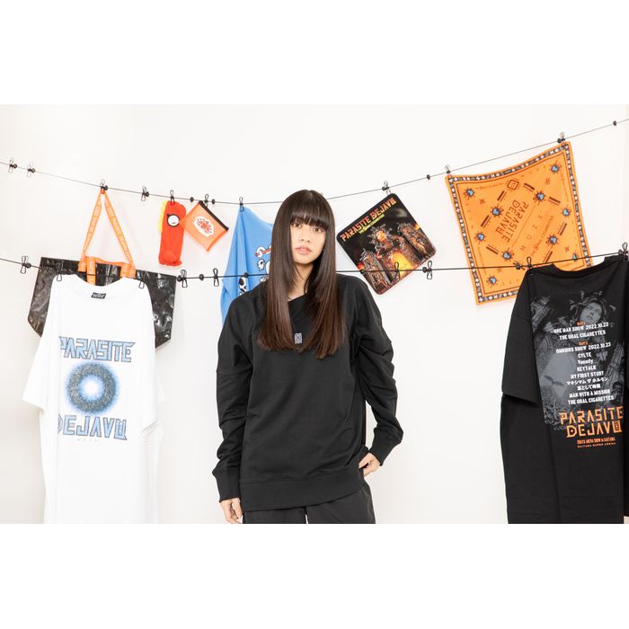 PD'22 スウェットロンT/ブラック